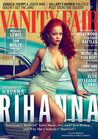 Rihanna strip benar-benar telanjang untuk edisi Vanity Fair November